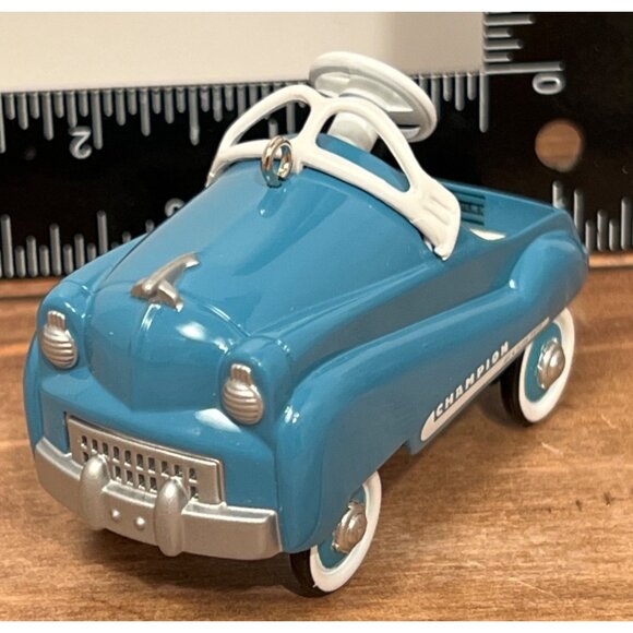 1994 HALLMARK KEEPSAKE ORNAMENT QX542-6 MURRAY CHAMPION KIDDIE CAR CLASSICS - Picture 9 of 10